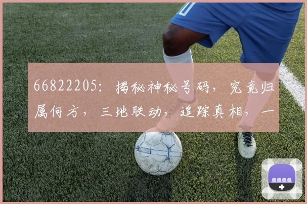66822205：揭秘神秘号码，究竟归属何方，三地联动，追踪真相，一探究竟